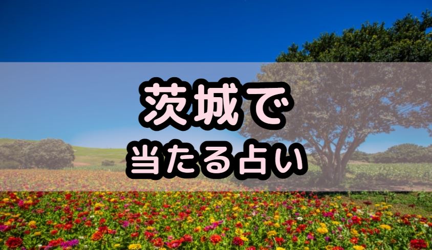 茨城で当たる占い(占い師)を紹介する記事の画像